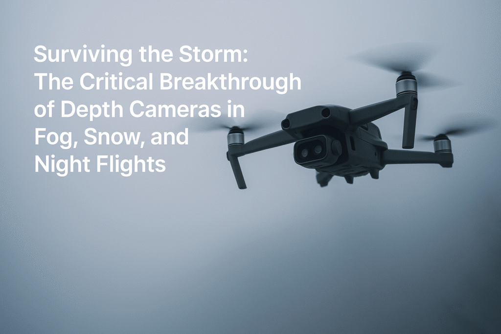 Drones in extreme environments and Depth cameras